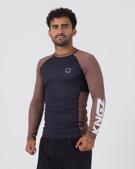 KINGZ Ranked Performance V2 L/S Rashguard-brown